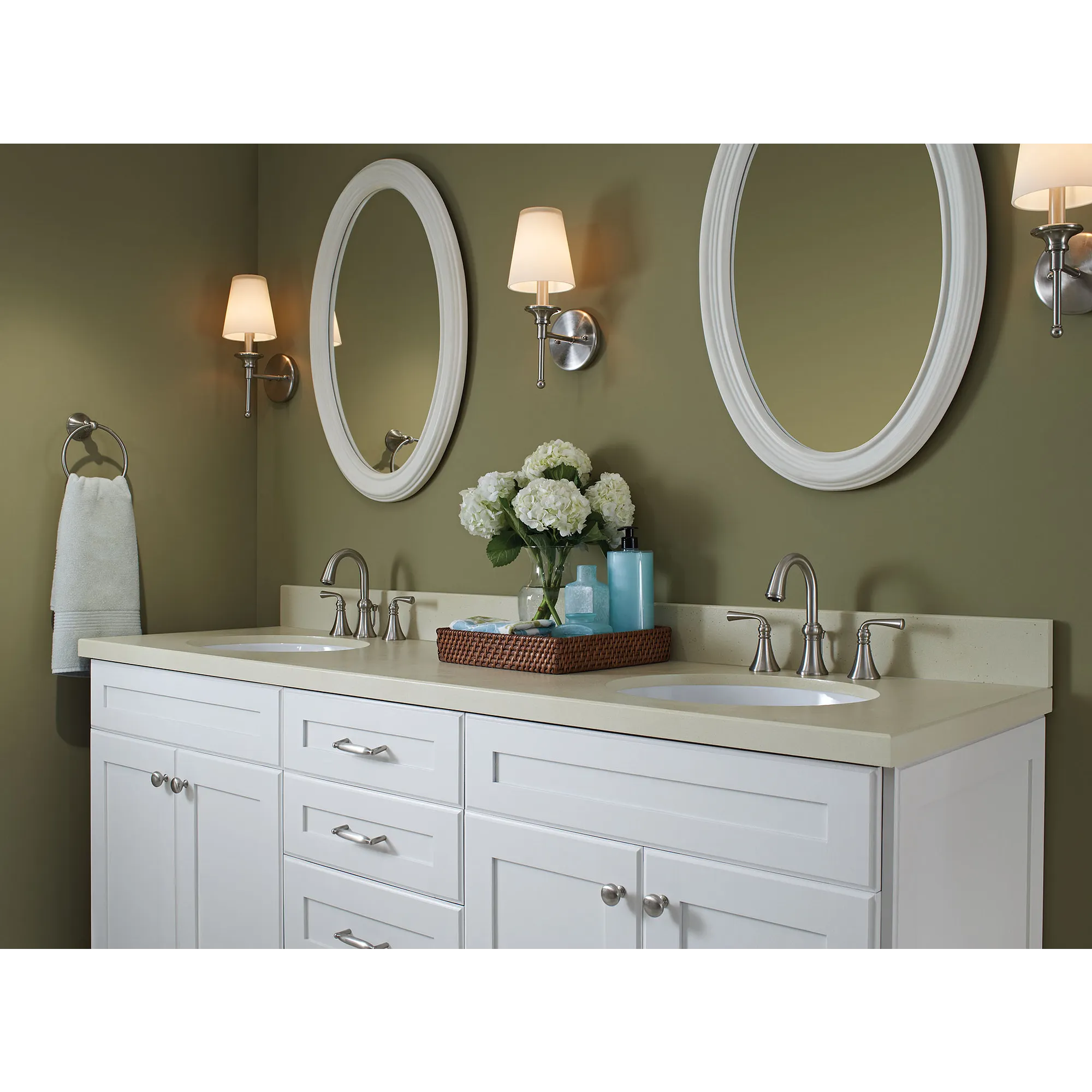 Wetherly Two-Handle High Arc Bathroom Faucet - Image 3
