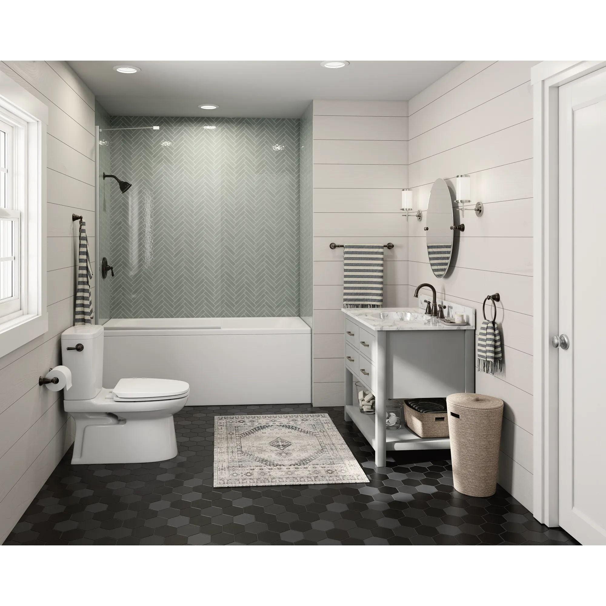 Banbury Two-Handle Widespread Bathroom Sink Faucet - Image 7
