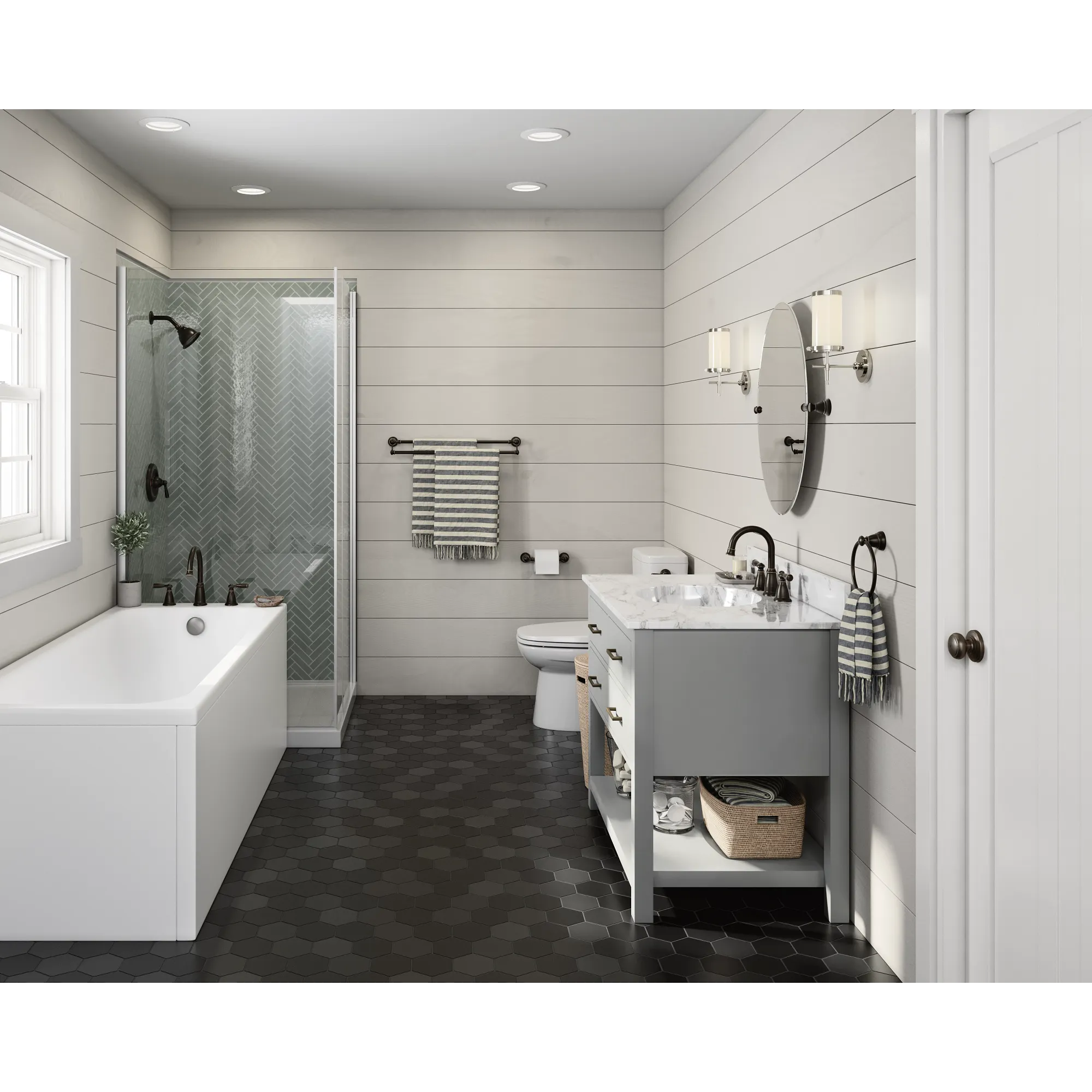 Banbury Two-Handle Widespread Bathroom Sink Faucet - Image 8
