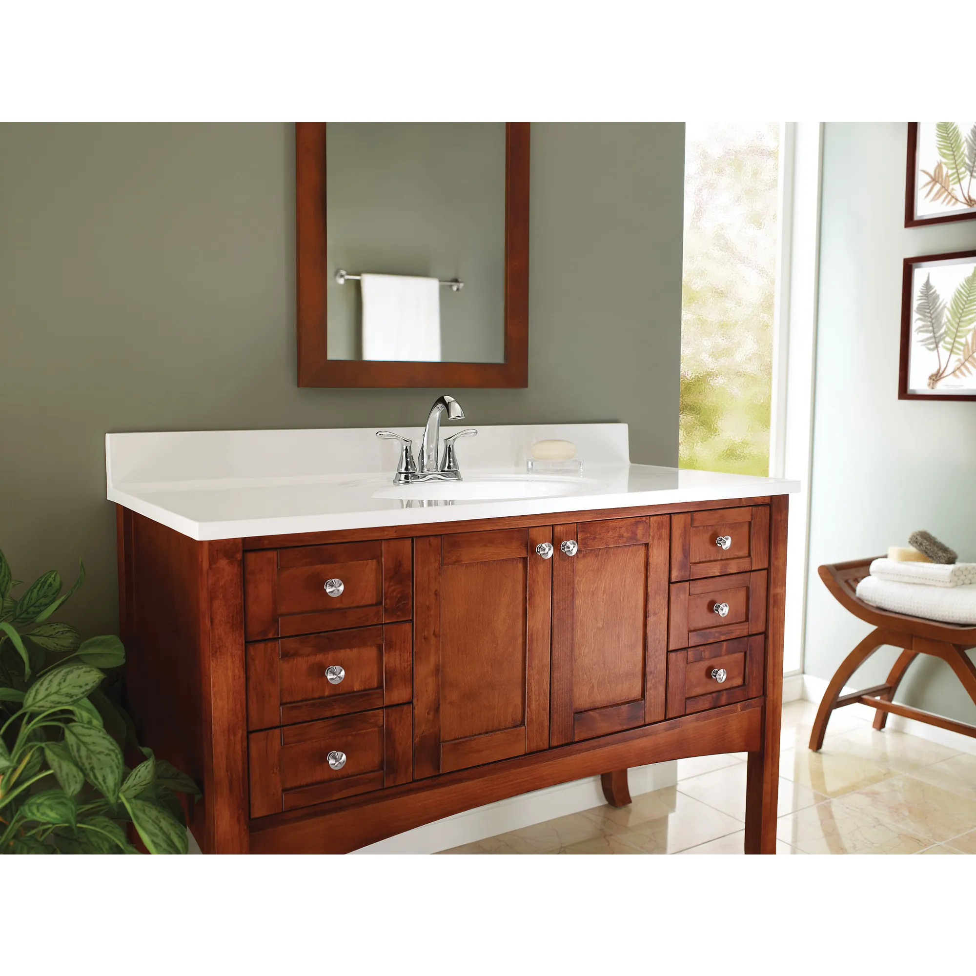 Varese Two-handle Centerset Bathroom Sink Faucet - Image 2