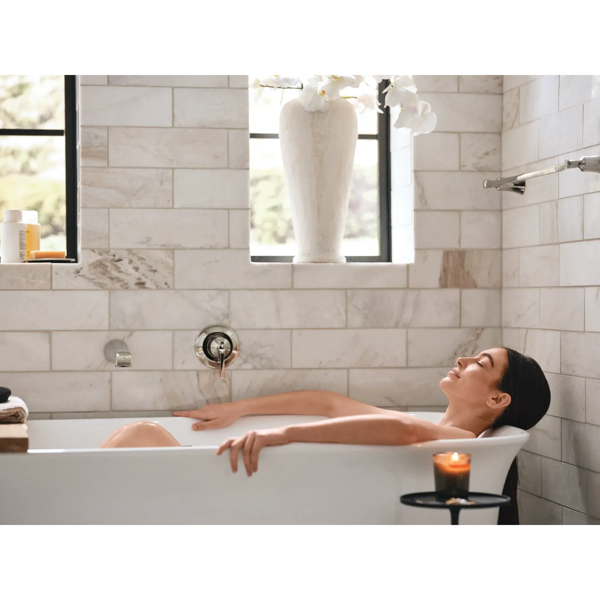 Flara Wall Mount Tub Filler Trim - Image 13