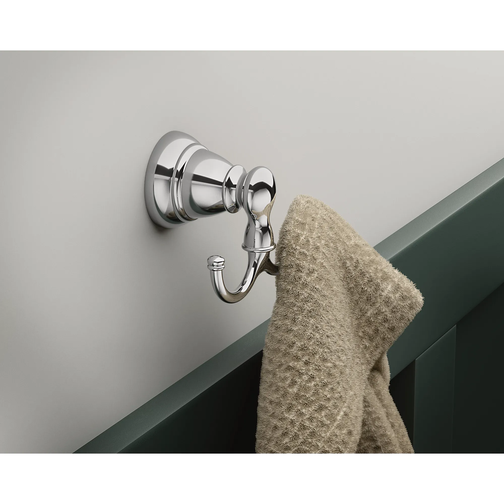 Banbury Chrome Robe Hook - Image 2