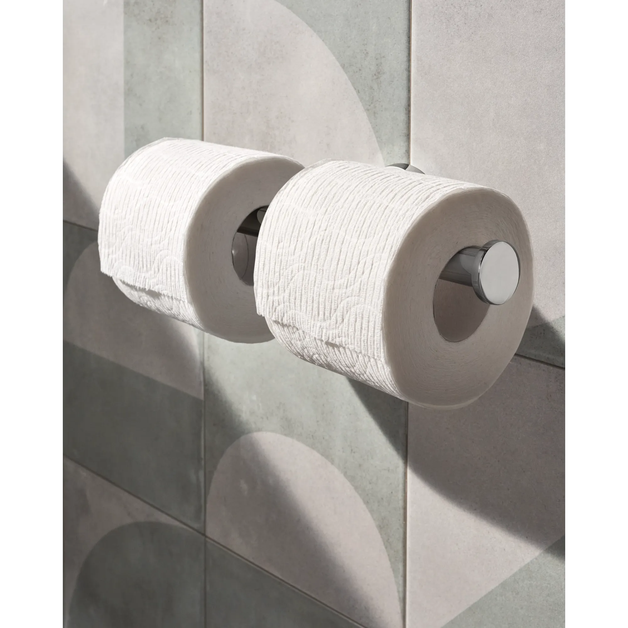 Arlys Chrome double paper holder - Image 7