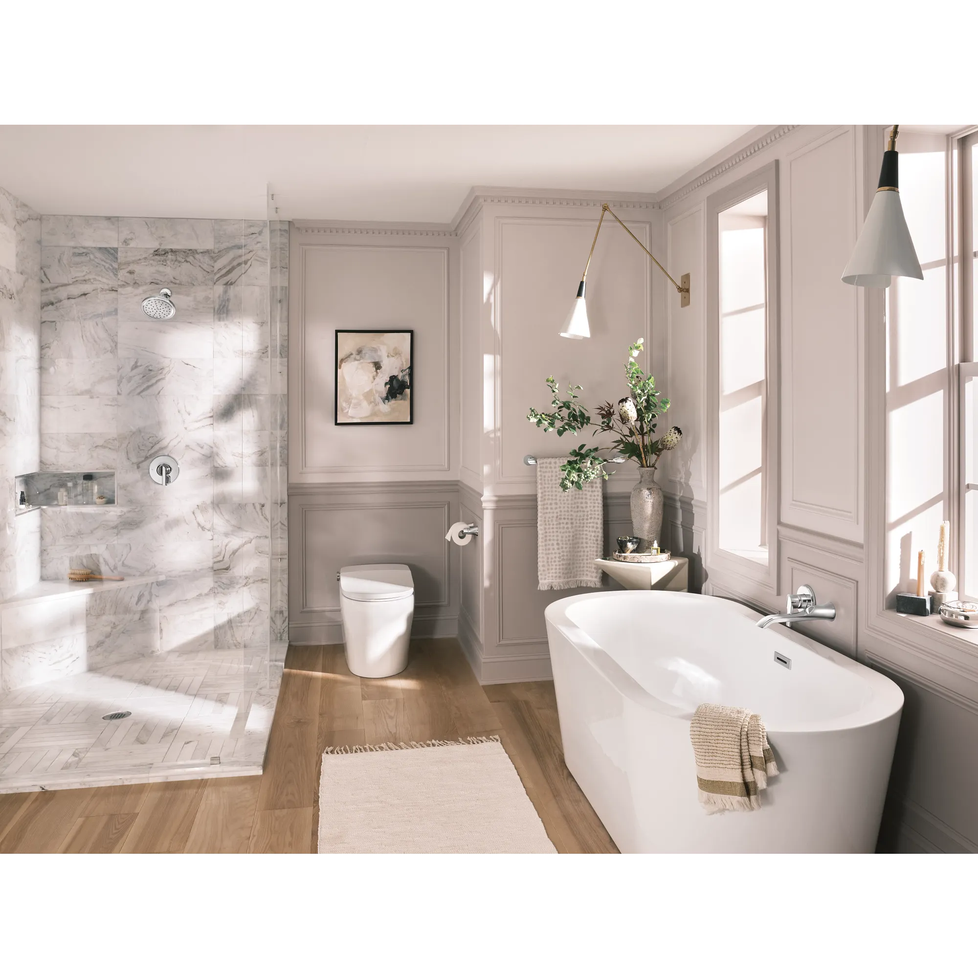 Doux Pivoting Toilet Paper Holder - Image 4