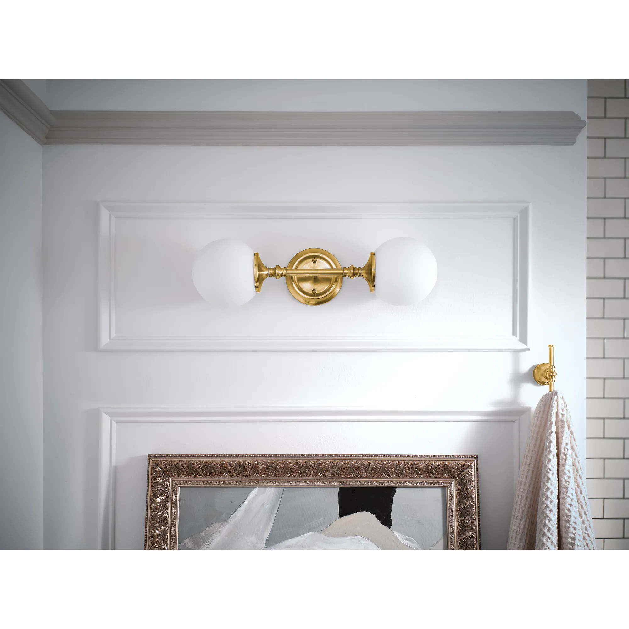 Colinet Chrome double robe hook - Image 15