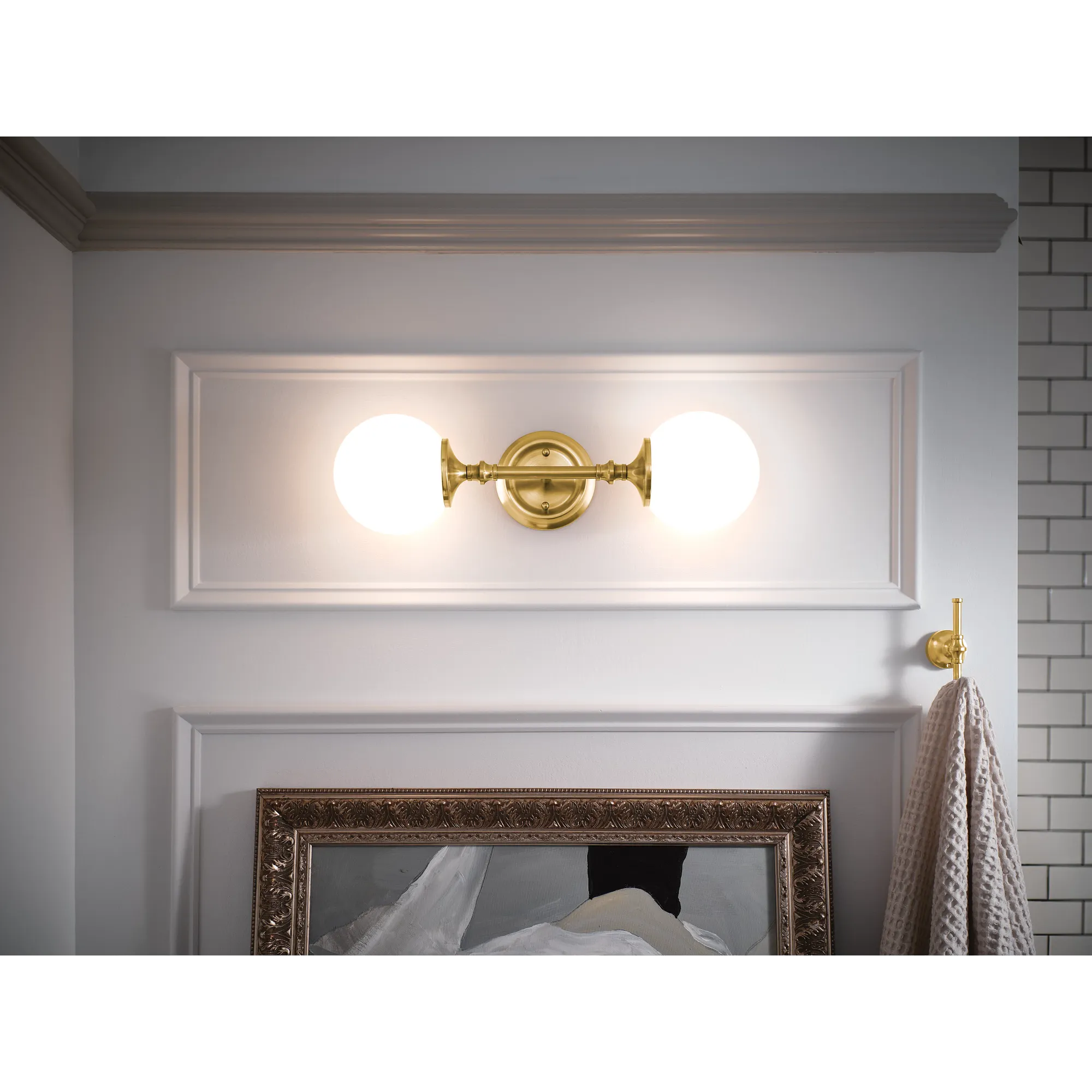 Colinet Chrome double robe hook - Image 16