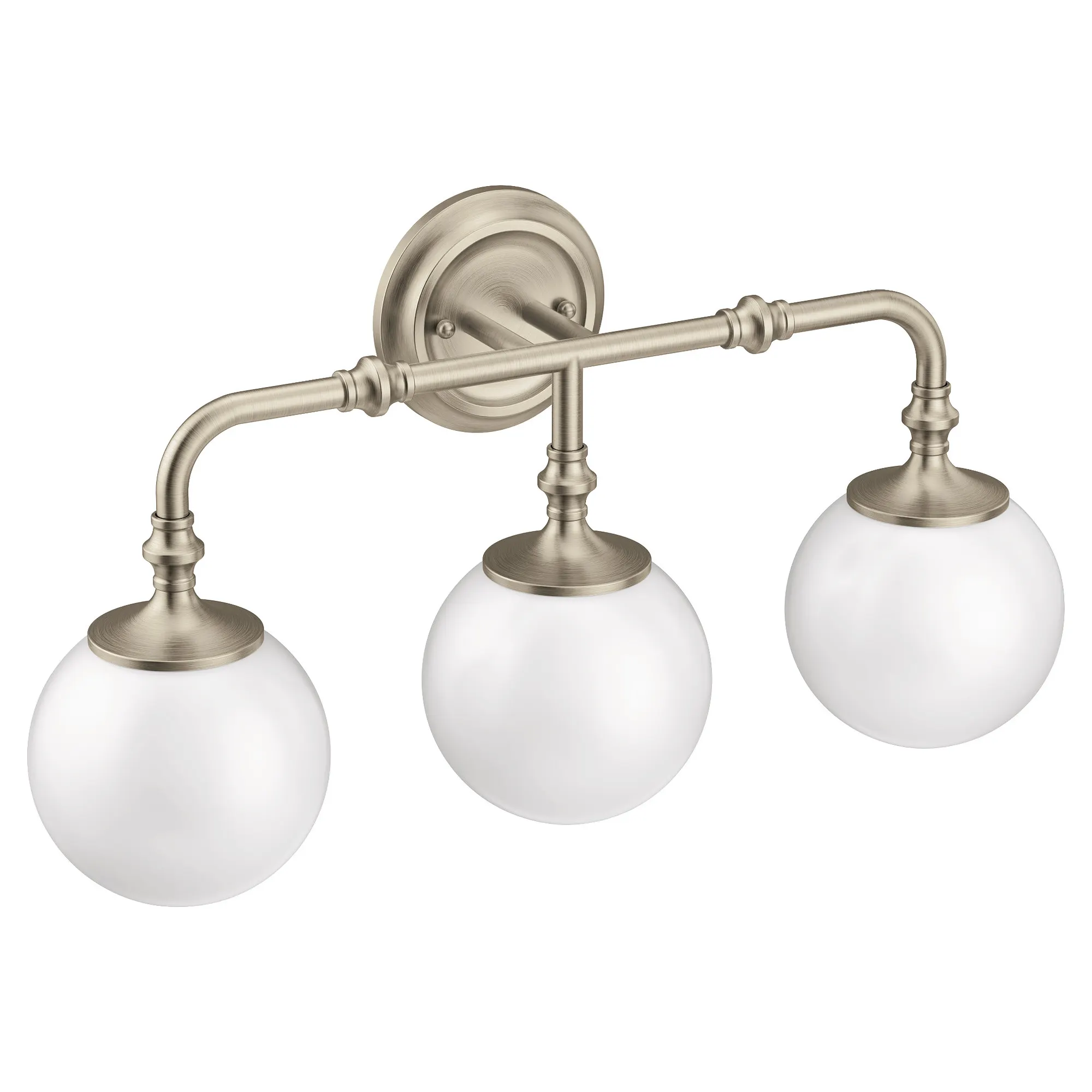 Colinet Chrome three globe bath light - Image 6