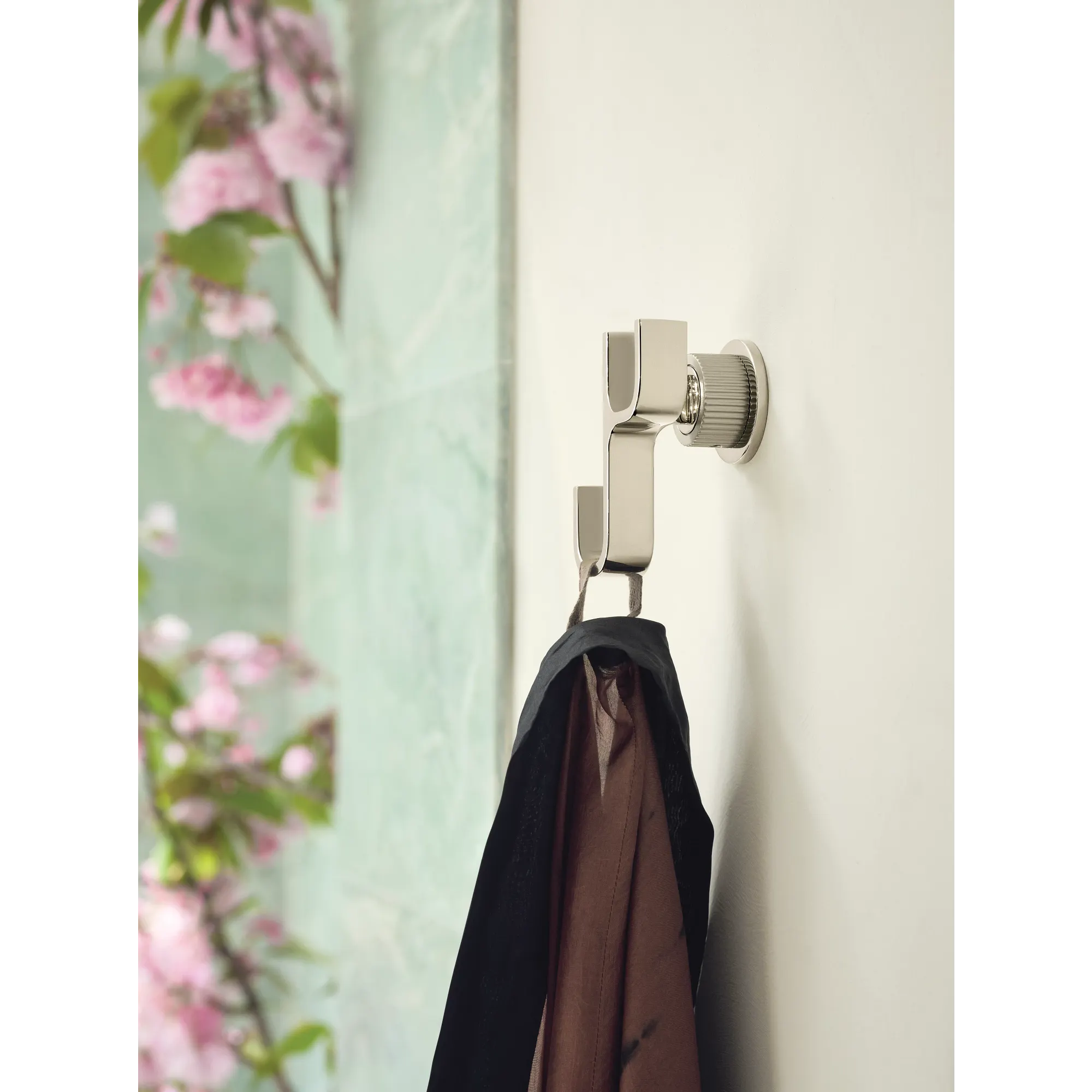 Cambium Chrome double robe hook - Image 8