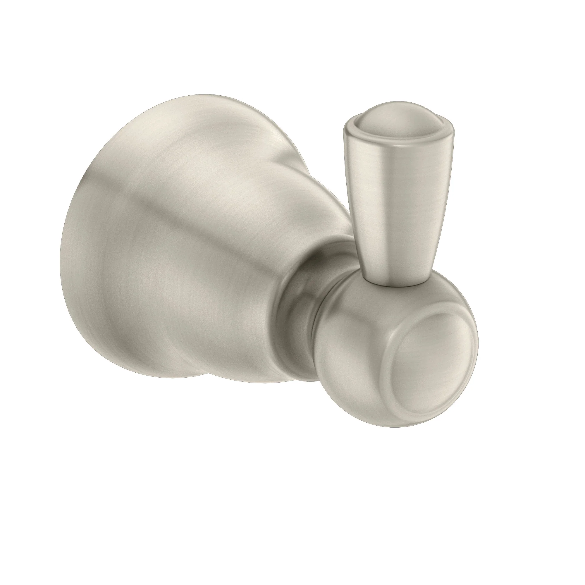 Traditional Brushed nickel Robe Hook