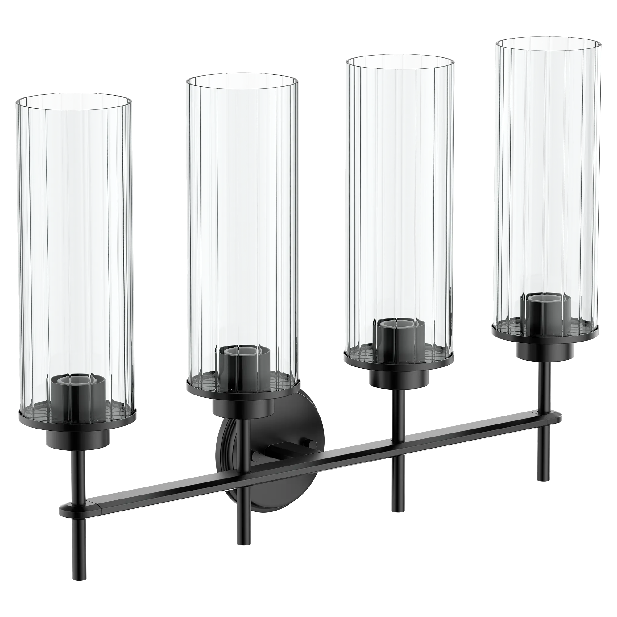 Greenfield Chrome four globe bath light - Image 2
