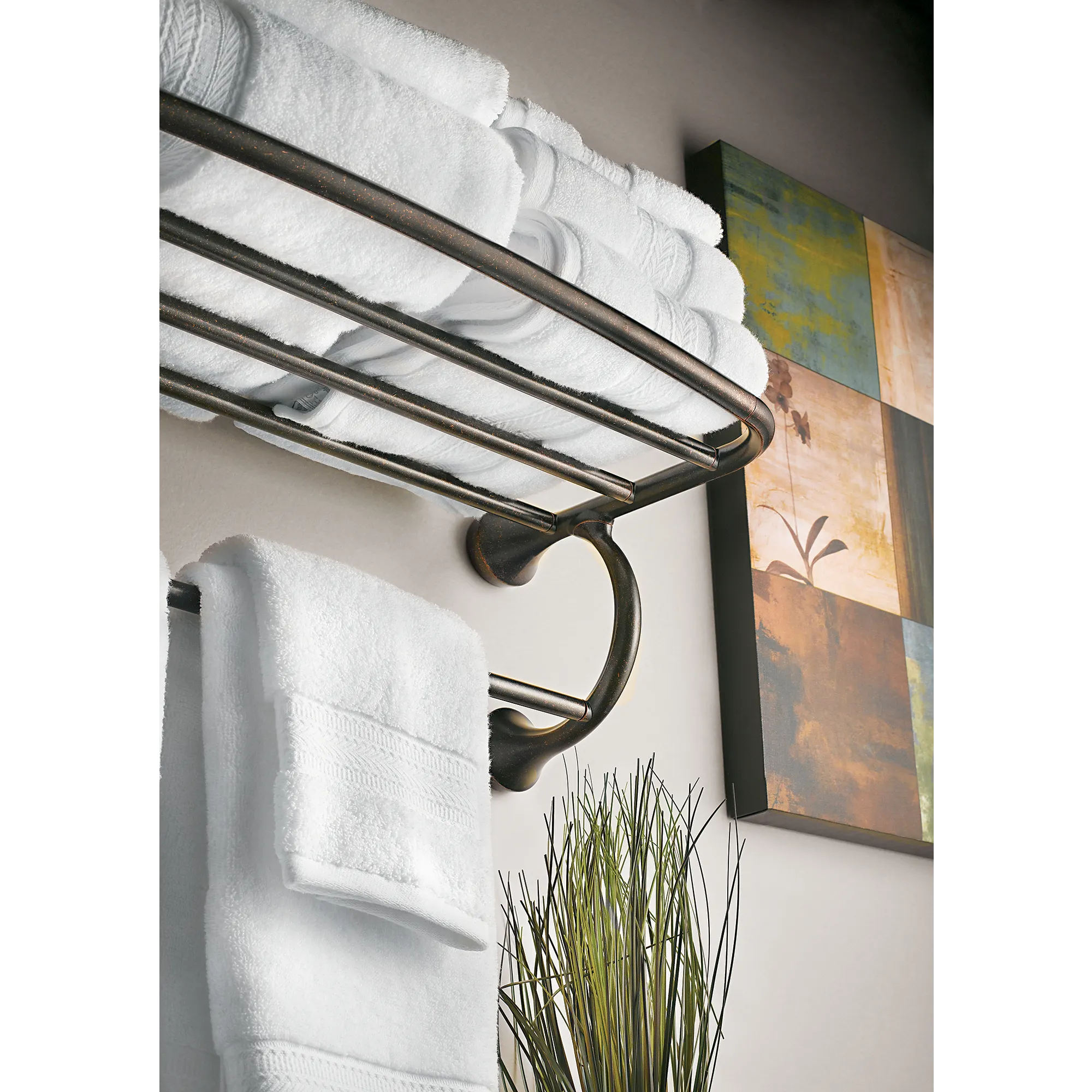 Eva Chrome Towel Shelf - Image 5