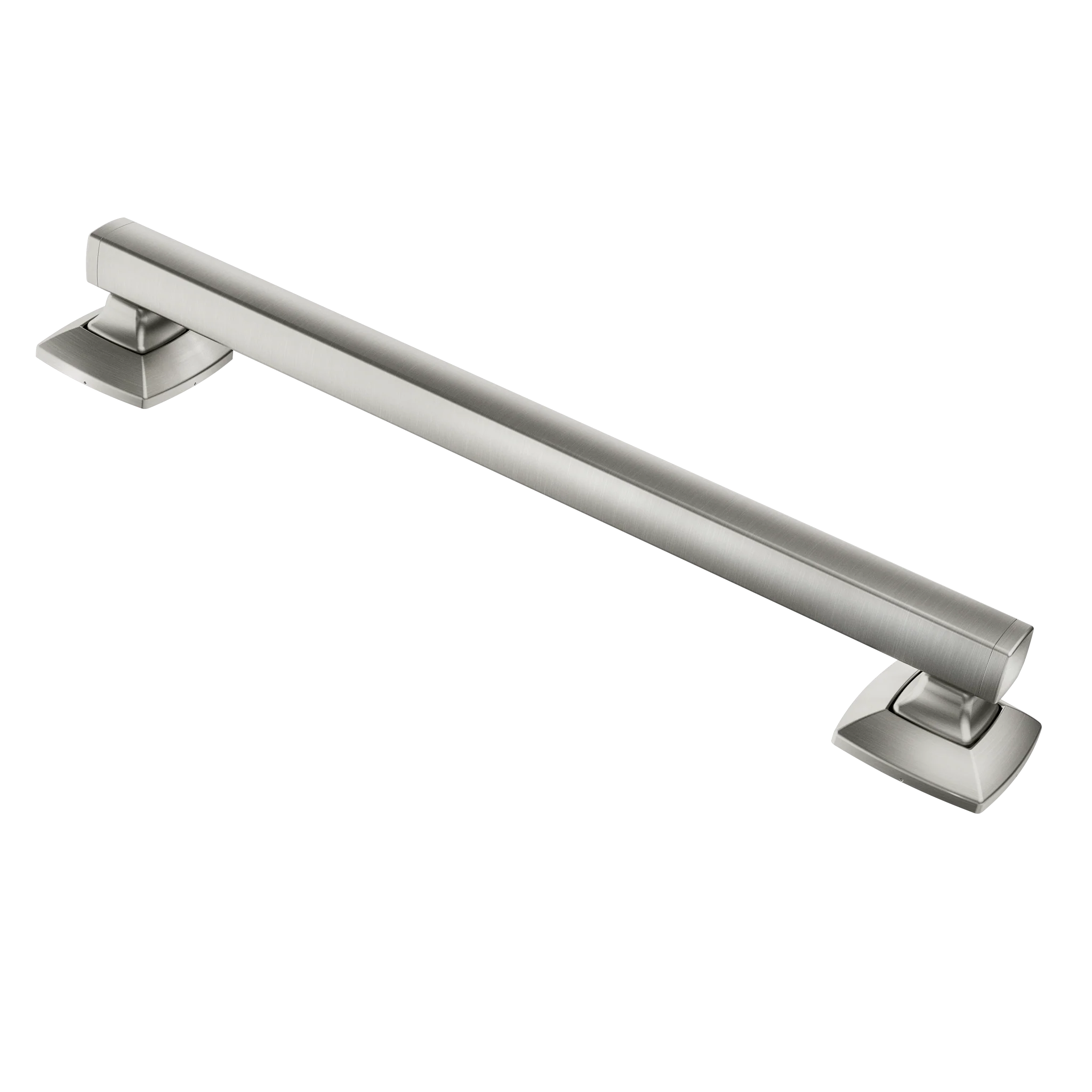 Boardwalk Brushed nickel 16" Designer Grab Bar